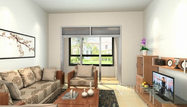 98㎡/兩室兩廳兩衛(wèi)/中式