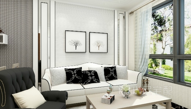 80㎡/兩室一廳一衛/現代