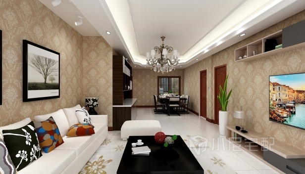 150㎡/兩室一廳兩衛/現代