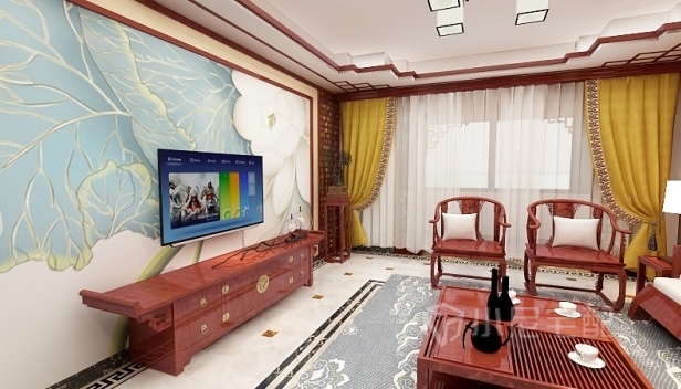 140㎡/三室兩廳一衛/中式