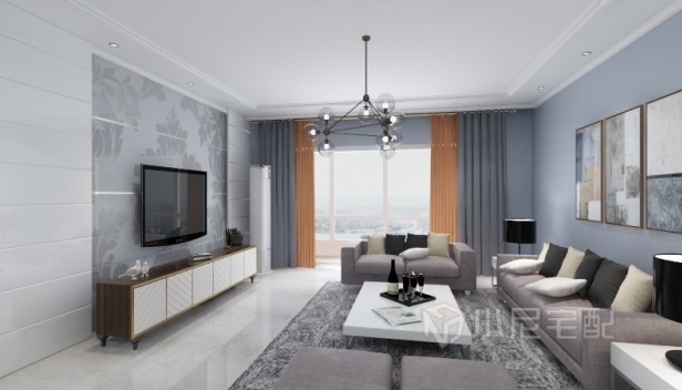 120㎡/兩室一廳一衛/現代