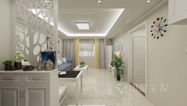 80㎡/兩室一廳一衛/現代