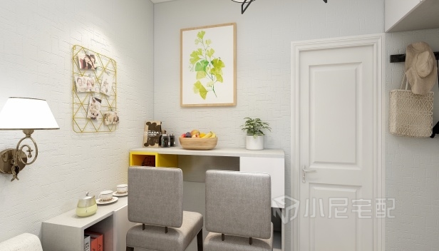 37.5㎡/兩室一廳一衛/現代