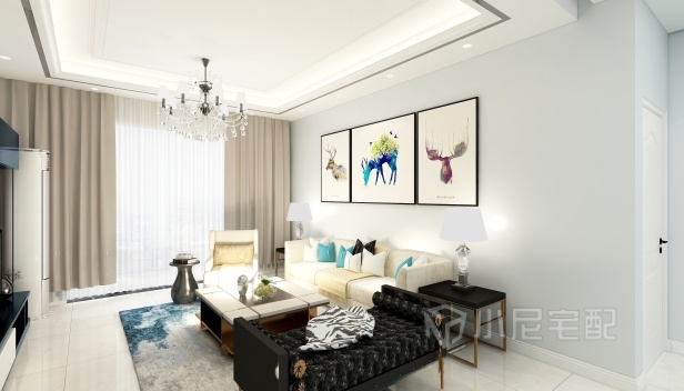 105㎡/三室兩廳一衛/現代