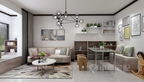 65㎡/兩室一廳一衛/現代