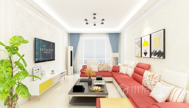 110㎡/兩室一廳一衛/現代