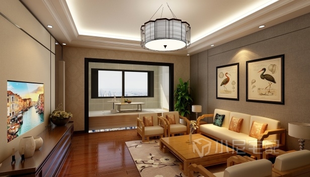 123㎡/三室兩廳一衛/現代