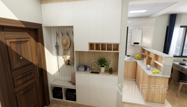 57.13㎡/兩室一廳一衛/現代