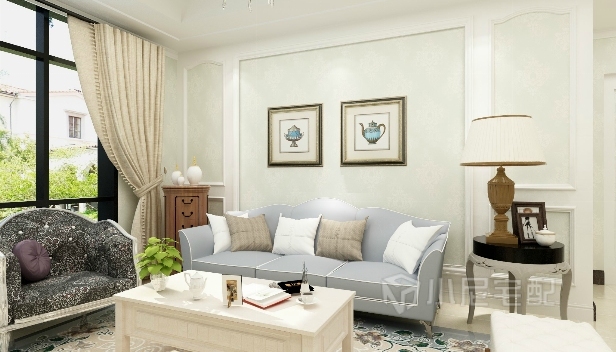 90㎡/三室一廳一衛/歐式