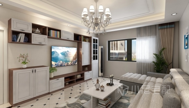 160㎡/三室兩廳兩衛/簡約