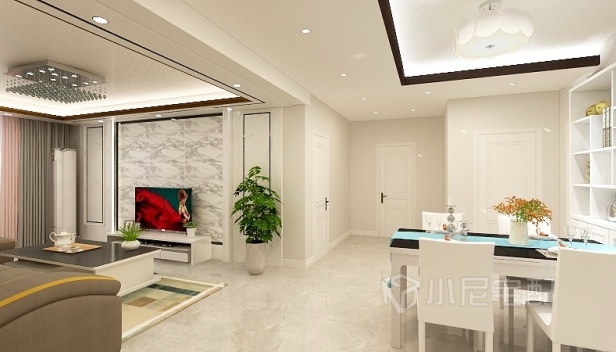 123㎡/四室兩廳兩衛/現代