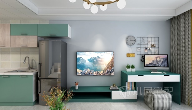 60㎡/一室一廳一衛/現代