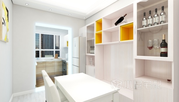 98㎡/兩室一廳一衛/現代